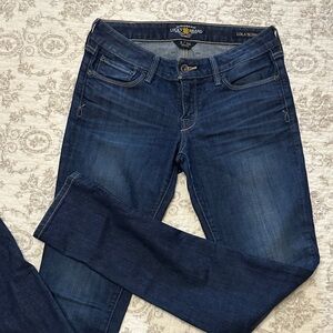 Lucky Brand Women's Dark Blue Skinny Jeans